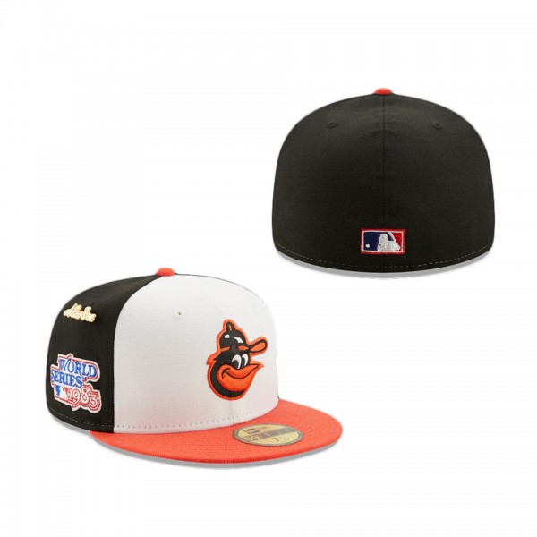 Baltimore Orioles 1983 Logo History 59FIFTY Fitted Hat