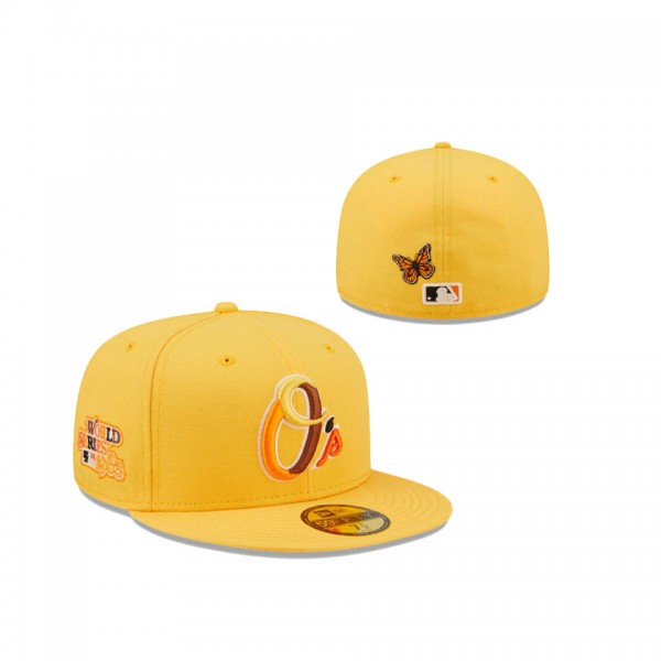 New Era Baltimore Orioles Butterflies 2022 59FIFTY Fitted Hat