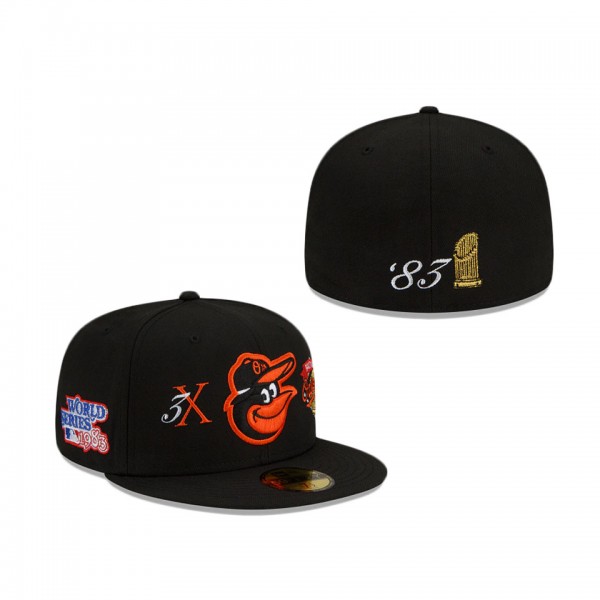 Baltimore Orioles Call Out Fitted Hat