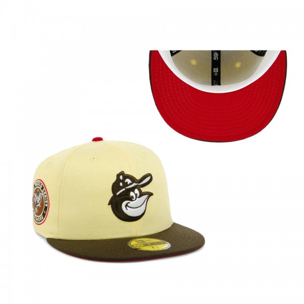 Baltimore Orioles Ice Cream Banana Split 59FIFTY Fitted Hat