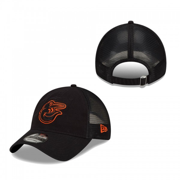 Baltimore Orioles New Era 2022 Batting Practice 9TWENTY Adjustable Hat Black