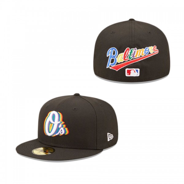 Baltimore Orioles Prismatic 59FIFTY Fitted Hat