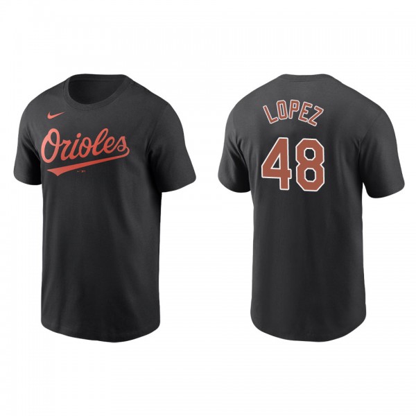 Jorge Lopez Baltimore Orioles Chris Davis Black T-Shirt