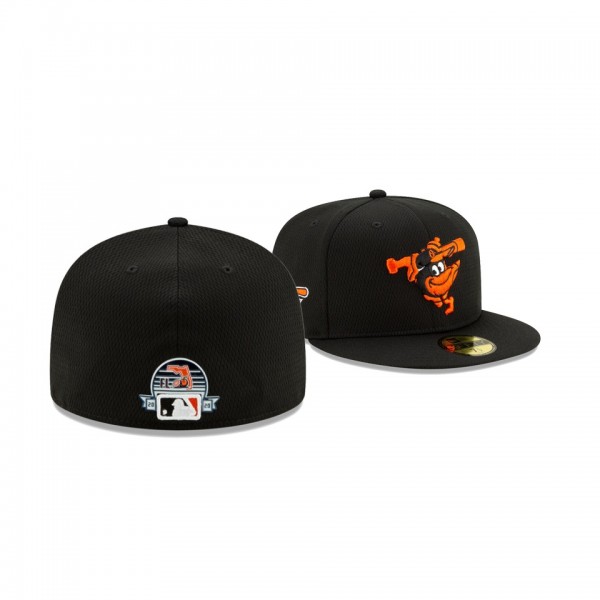 Orioles 2020 Spring Training Black 59FIFTY Fitted New Era Hat