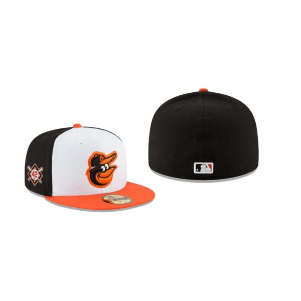 Men's Baltimore Orioles Jackie Robinson Day White 59FIFTY Fitted Hat