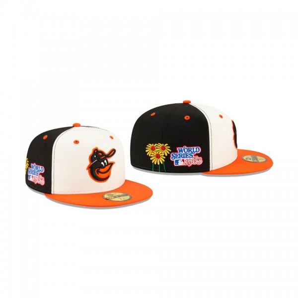 Men's Baltimore Orioles State Flower White 59FIFTY Fitted Hat
