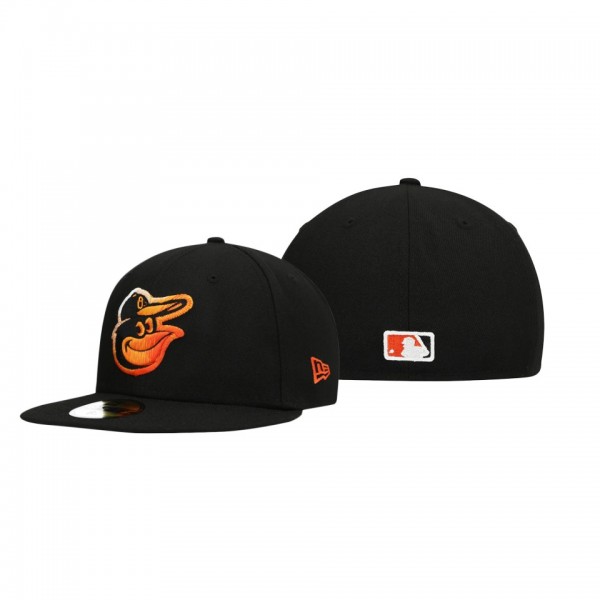 Baltimore Orioles Color Dupe Black 59FIFTY Fitted Hat