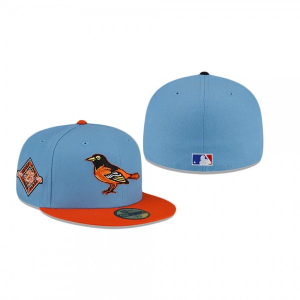 Baltimore Orioles Blue Just Caps Drop 5 59FIFTY Fitted Hat