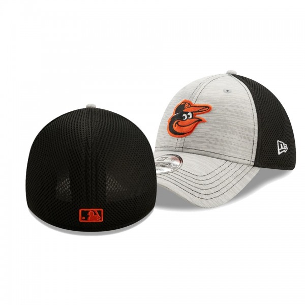 Baltimore Orioles Prime Neo Gray Black 39THIRTY Flex Hat