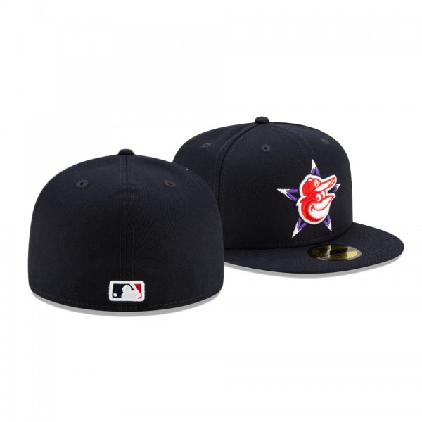 Baltimore Orioles 2021 MLB All-Star Game Navy On-Field 59FIFTY Fitted Hat