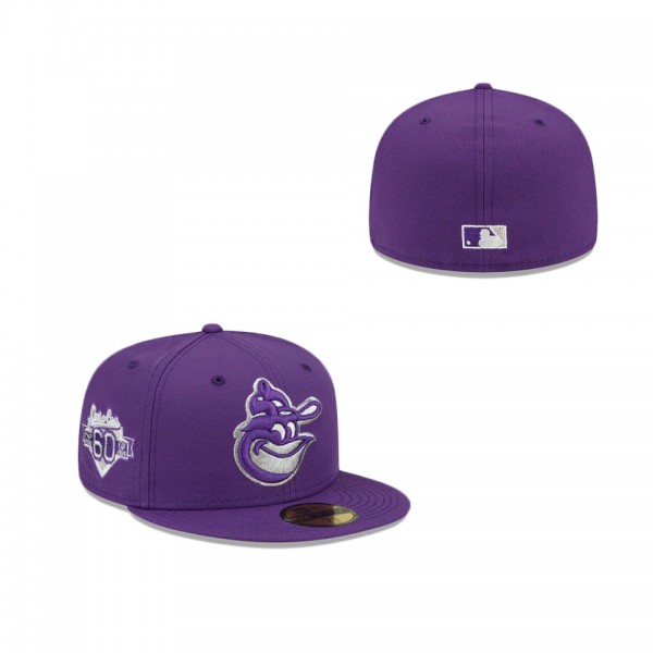 Purple Refresh Baltimore Orioles 59FIFTY Fitted Hat