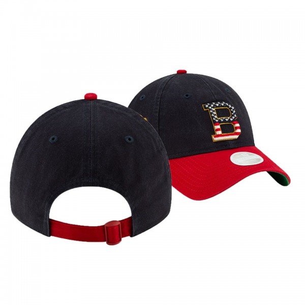 Women's Orioles 2019 Stars & Stripes Navy 9TWENTY Adjustable New Era Hat