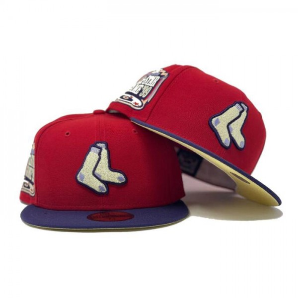 New Era Boston Red Sox 1999 All Star Game Tulip Collection 59FIFTY Fitted Hat