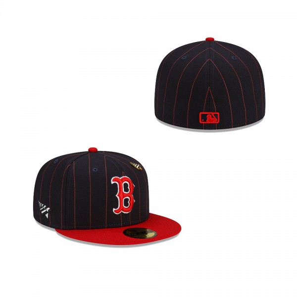 Boston Red Sox Black Paper Planes 59FIFTY Fitted Hat