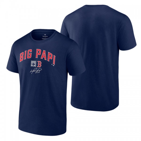 Men's Boston Red Sox David Ortiz Fanatics Branded Navy Big Papi Graphic T-Shirt