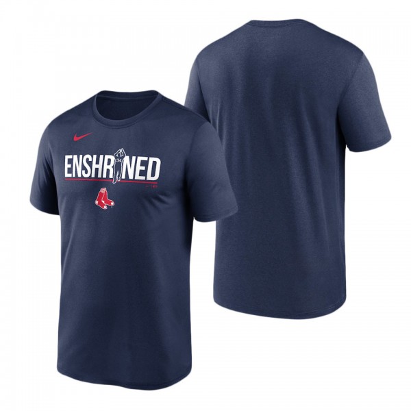 Men's Boston Red Sox David Ortiz Navy Legend Enshrined Performance T-Shirt