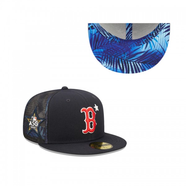 Boston Red Sox Navy 2022 MLB All-Star Game Workout 59FIFTY Fitted Hat
