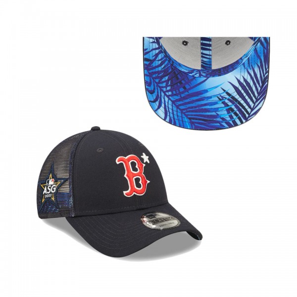 Boston Red Sox Navy 2022 MLB All-Star Game Workout 9FORTY Snapback Adjustable Hat