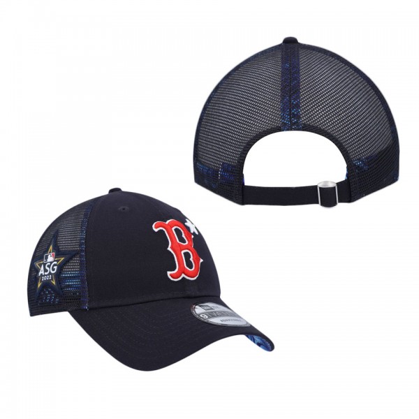 Men's Boston Red Sox Navy 2022 MLB All-Star Game Workout 9TWENTY Snapback Hat