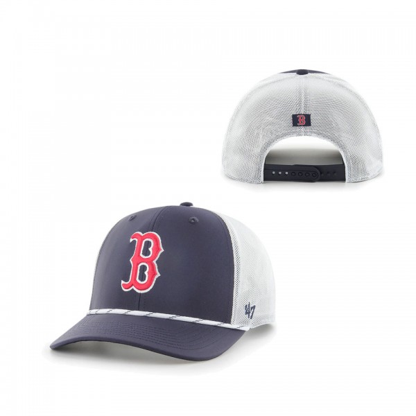 Men's Boston Red Sox '47 Navy Burden Trucker Snapback Hat