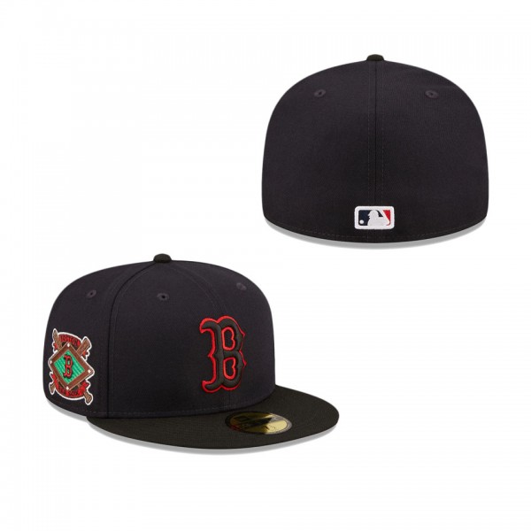 Men's Boston Red Sox Navy Team AKA 59FIFTY Fitted Hat