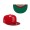 Men's Boston Red Sox New Era Scarlet Cardinal MLB X Big League Chew Slammin' Strawberry Flavor Pack 59FIFTY Fitted Hat