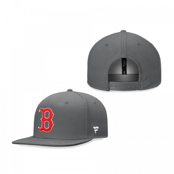 Boston Red Sox Snapback Cap Graphite