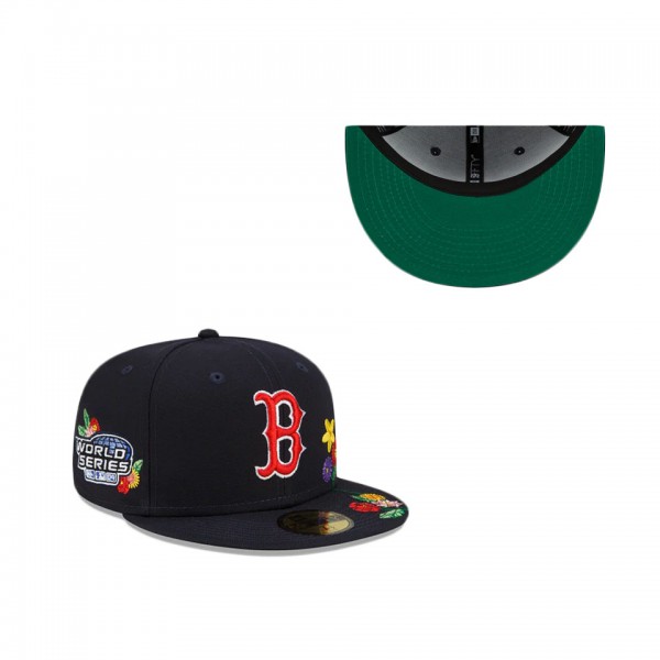 Boston Red Sox Visor Bloom 59FIFTY Fitted Hat