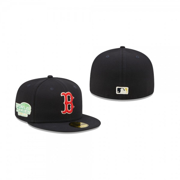 Boston Red Sox Navy Citrus Pop 59FIFTY Fitted Hat