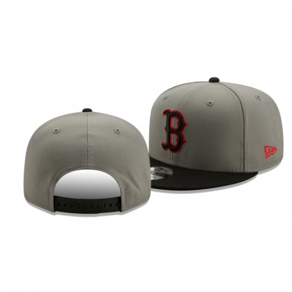 Boston Red Sox Color Pack 2-Tone Gray Black 9FIFTY Snapback Hat