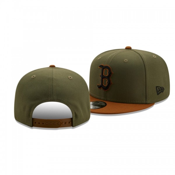 Boston Red Sox Color Pack Olive Brown 2-Tone 9FIFTY Hat
