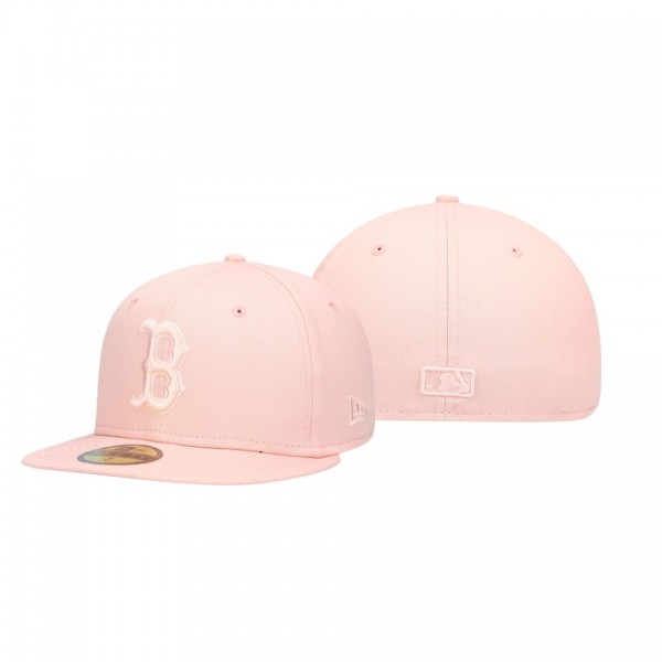 Men's Red Sox Blush Sky Tonal Pink 59FIFTY Fitted Hat
