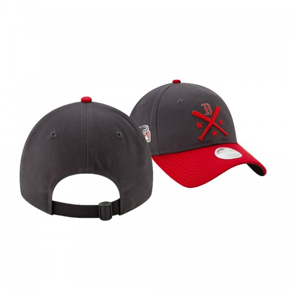 Women's Red Sox 2019 MLB All-Star Workout Graphite Red 9TWENTY Adjustable New Era Hat