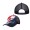 Youth Boston Red Sox Navy Marble 9FORTY Trucker Snapback Hat