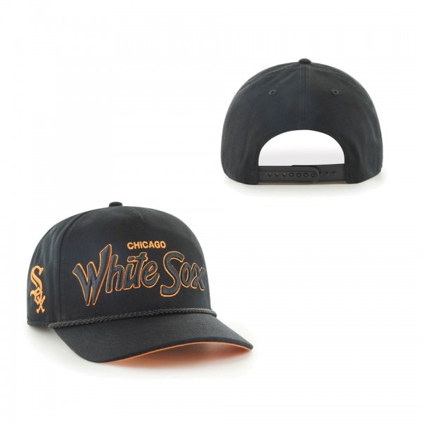 Chicago White Sox '47 Mango Undervisor Hitch Snapback Hat Black