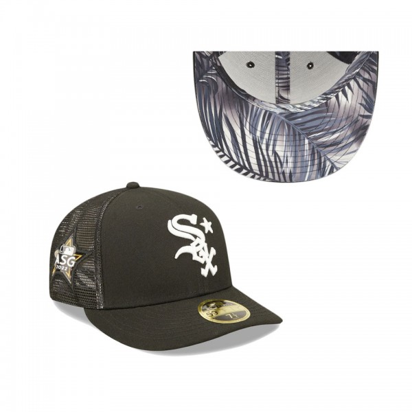Chicago White Sox Black 2022 MLB All-Star Game Workout Low Profile 59FIFTY Fitted Hat