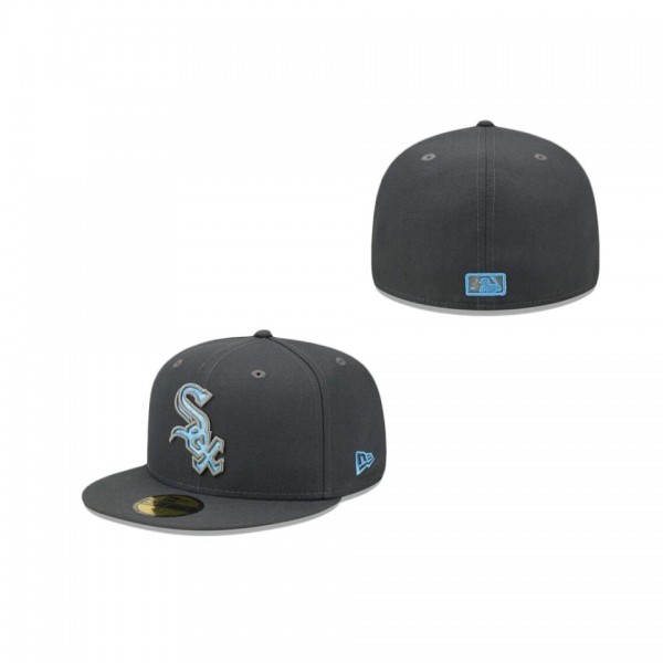 Chicago White Sox Fathers Day On Field 59FIFTY Fitted Hat