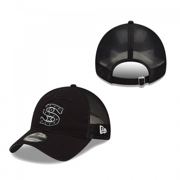Chicago White Sox New Era 2022 Batting Practice 9TWENTY Adjustable Hat Black