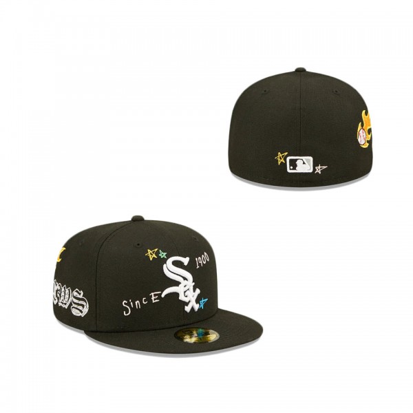 Chicago White Sox Scribble Collection 59FIFTY Fitted Hat