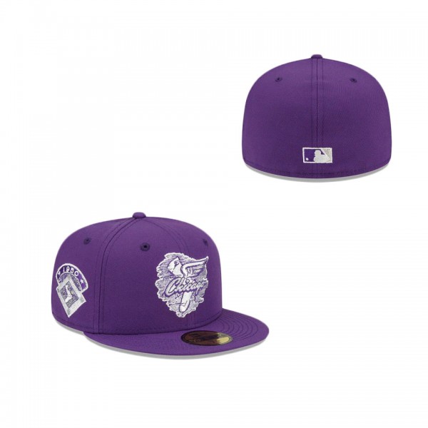 Purple Refresh Chicago White Sox 59FIFTY Fitted Hat