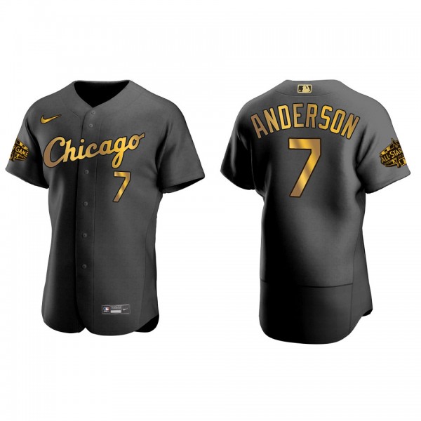 Tim Anderson Chicago White Sox Black 2022 MLB All-Star Game Jersey