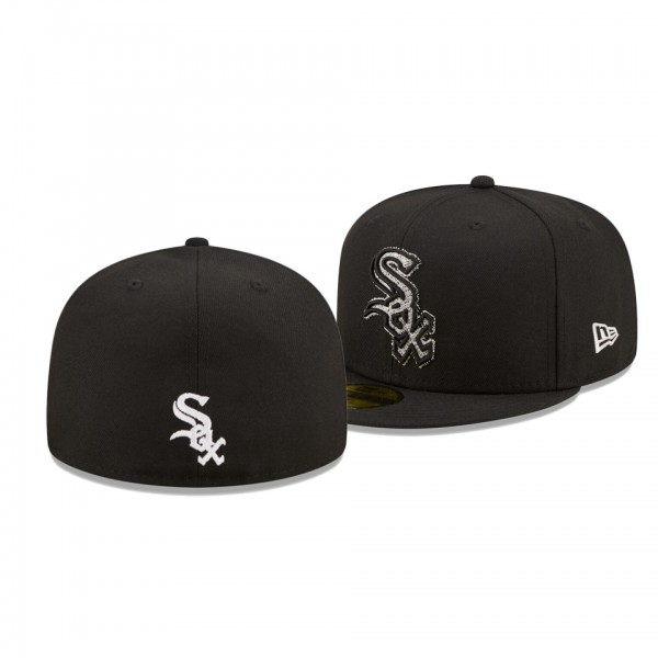 Chicago White Sox Scored Black 59FIFTY Fitted Hat