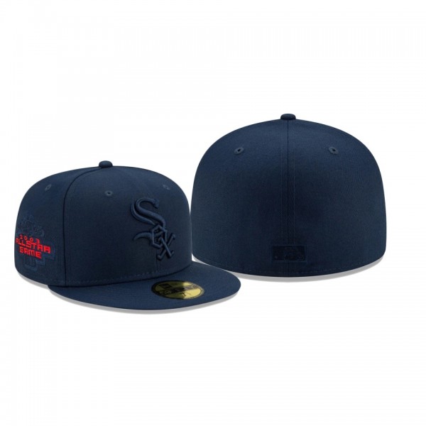 Men's White Sox 2003 All-Star Game Oceanside Navy Red Undervisor 59FIFTY Hat