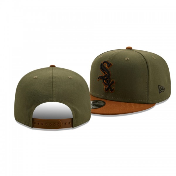 Chicago White Sox Color Pack 2-Tone Olive Brown 9FIFTY Snapback Hat