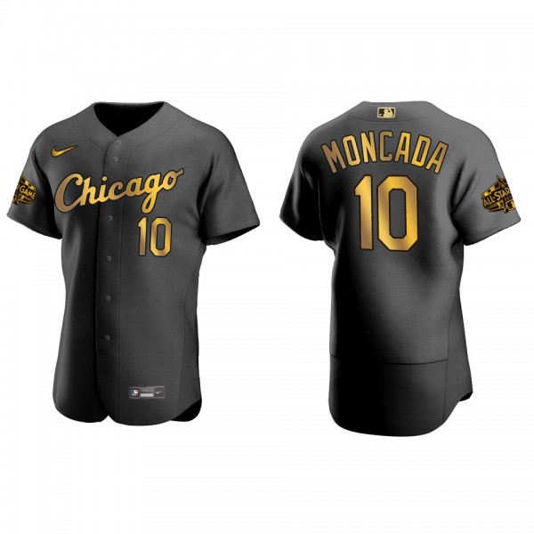Yoan Moncada Chicago White Sox Black 2022 MLB All-Star Game Jersey