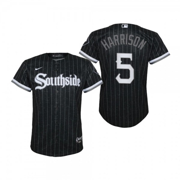 Youth Chicago White Sox Josh Harrison Nike Black City Connect Replica Jersey