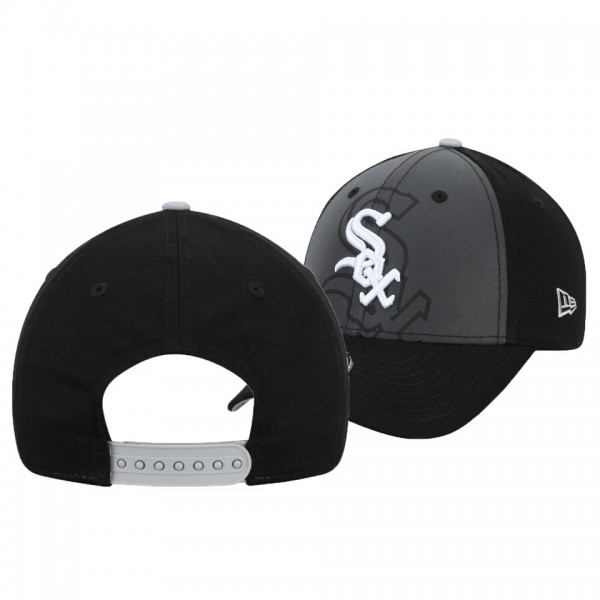Youth White Sox Reflect Gray 9FORTY Adjustable New Era Hat