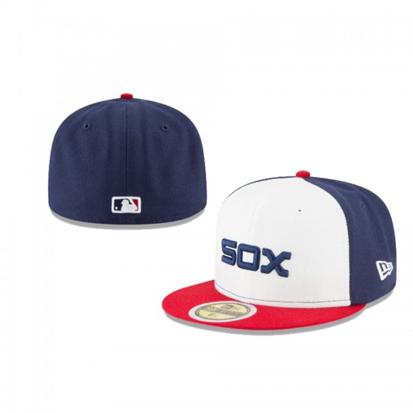 Youth Chicago White Sox Authentic Collection White 59FIFTY Fitted Hat