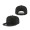 Men's Cleveland Guardians New Era Black Black 9FIFTY Snapback Adjustable Hat
