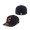 Men's Cleveland Guardians New Era Navy Authentic Collection On-Field Road Low Profile 59FIFTY Fitted Hat
